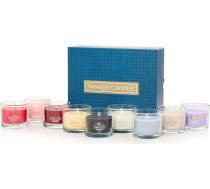 Yankee Candle aromātisko sveču dāvanu komplekts | Piepildītas aromātiskās sveces | Sojas vaska maisījums | 9 iepakojumi | Ideālas dāvanas sievietēm