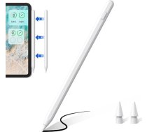 Zspeed Bezvadu uzlādes pildspalva, iPad Pen, saderīga ar iPad Pro (2018-2024), iPad Pro/iPad/iPad Mini/iPad Air zīmuli Apple iPad ar plaukstas atmešanas un slīpuma noteikšanas funkciju