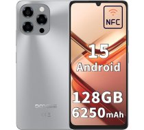 DOOGEE Note 58 Mobilais tālrunis bez līguma, Android 15, 32GB + 128GB/2TB TF, 6,75" HD+ 90Hz, 6250mAh, 16MP + 8MP, viedtālrunis, Octa Core CPU, Dual SIM, Face ID, NFC/GPS/OTG