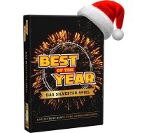 GADA BEST OF THE YEAR DAS SILVESTER-SPIEL - Gada izcilākie notikumi vēlreiz - Dāvanu ideja, ballīšu spēles, Ziemassvētku vecīša dāvana, spēles pieaugušajiem un bērniem, 1-10 spēlētājiem no 6 gadiem