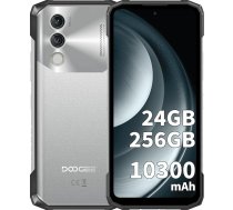 DOOGEE Blade10 Power āra mobilais tālrunis bez līguma, 24GB + 256GB/2TB, Android 14, 10300mAh akumulators, 6,6 collu 90Hz displejs, 50MP kamera, IP68/IP69K būvlaukumu mobilais tālrunis, NFC, Face ID