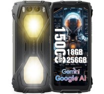 Blackview BV7300 Āra mobilais tālrunis, 15000mAh/45W, 18GB + 256GB (2TB), 6,67 collu 90Hz displejs, 50MP + 32MP āra viedtālrunis bez līguma, Android 14, Dual 800LM Camping Light, NFC/Night Vision