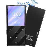 Gueray 64GB MP3 atskaņotājs ar Bluetooth 5.0 Pārnēsājams digitālais mūzikas atskaņotājs ar HiFi skaņu Iebūvēts skaļrunis Atbalsta FM radio Balss ierakstītājs TF karte