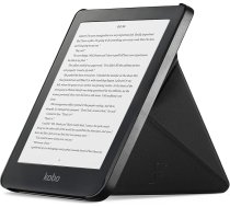 Forefront Cases Korpuss Kobo Clara HD - Magnētiskais aizsargvāciņš un statīvs Kobo Clara HD (modelis: 2018) - Automātiska miega un modināšanas funkcija, plāns un viegls (Origami dizains) apvalks - melns
