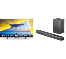 Philips Ambilight 55PUS8109 4K LED Smart TV - 55 collas ar Philips TAB5309 Soundbar