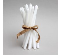 20 langlebige weiße Christingel-Weihnachtskerzen, Größe 22,9 x 1,27 cm, Baumkerzen, Pyramidenkerzen