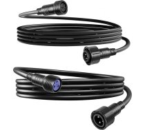 2 m ūdensizturīgs DMX signāla kabelis + 2 m 2,5 mm2 ūdensizturīgs barošanas kabelis, 3 kontaktu IP65 pagarinājuma kabelis, ūdensizturīgs IP67 āra LED Par Light skatuves gaismām, ūdensizturīgs savienojums