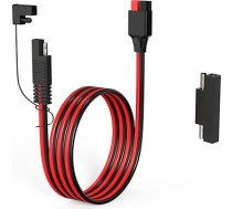 ELFCULB SAE uz Andersonu 12 AWG Anderson pagarinājuma kabelis 45A Anderson kontaktdakša elektrostacijas saules paneļa saules ģeneratoram (1.8M)