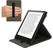 kwmobile Hülle saderīgs ar Amazon Kindle Paperwhite 11. Generation 2021 Hülle - Case mit Schlaufe und Ständer - Tarot Karten Dunkelblau Gelb Schwarz