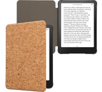 kwmobile Spraudnis, kas saderīgs ar Amazon Kindle Paperwhite (2024)/Colorsoft - Kork eReader Schutzhülle Cover Case - Hellbraun