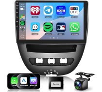 6G+128G bezvadu Carplay autoradio Peugeot 107/Citroen C1/Toyota Aygo ar 10,1 collu IPS skārienekrānu, Android 13 Radio, 8 kodolu, Android Car/BT/WiFi/Mirror Link/GPS/DSP
