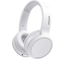 Philips Bluetooth austiņas ar mikrofonu/bezvadu, trokšņu izolācija, 29 stundu atskaņošanas laiks, ātrā uzlāde, basa pastiprināšanas poga/Philips austiņas austiņas uz ausīm TAH5205WT/00