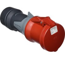 Mennekes 101300054 prolongadores Power Top Xtra, kontaktligzdas CEE, 400 V, 50 - 60 Hz, 63 A, 5 kontakti, IP 44 pakāpes aizsardzība, sarkans