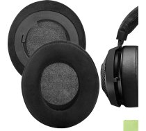 Geekria Comfort Velūra austiņu spilventiņi Razer Kraken Pro V2, 7.1 Chroma, Kraken Pro Pewdiepie/Stormtrooper austiņām, austiņu spilventiņi austiņām, auss vāciņa remonts (melni)