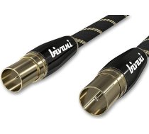 bivani Elite Series antenas kabelis 10 m Premium koaksiālais M/F, koaksiālais kabelis, TV kabelis, Kabeļtelevīzija, Radio, DVB-T, DVB-T2, DVB-C, DVB-S, DVB-S, DVB-S2, DAB - FullHD, UltraHD, UHD, HDTV, TV - Elite Series - 10 m