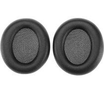 eMagTech 1 pāris austiņu spilventiņu, kas saderīgi ar Anker Soundcore Life Q30 Q30 Q35 austiņu spilventiņiem, kas izgatavoti no proteīna ādas sūkļa austiņu ausu vāciņiem, melni