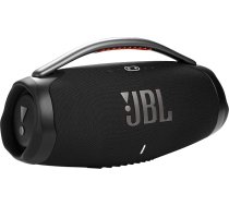 JBL Boombox 3 portatīvie Bluetooth skaļruņi, 180 W jauda, 24 stundu atskaņošana, ūdens un putekļu izturīgi, IP67 - melni