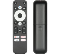Balss tālvadības pults, saderīga ar MECOOL Smart Android TV Box KM2, KM2+, KM2 Plus, KM7 Plus, KD3, KD5, KP1, 11.0, TV Box, aizstājējs Youtube Netflix PrimeVideo Google Play pogām