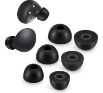 Samsung Galaxy Buds2 Pro putuplasta austiņu uzgaļi ar atmiņas putu uzgaļiem (melni)