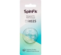 SpinFit CP1025 True Wireless austiņām, piemērots MTW 3, Galaxy Buds 2, Soundcore Space A40 un citām austiņām, L/ML, patentēti medicīniskās kvalitātes silikona uzgaļi (uzgaļa diametrs 4-5,5 mm)