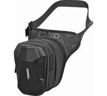Motociklu riteņbraukšana Drop Leg Bag Oxford jostas pakete vīriešiem sievietēm Bum Hip Fanny josta maku somu ārā ceļojumu sporta pārgājienu velosipēdu izjādes augšstilbu Daypack, melna, motociklu, riteņbraukšana