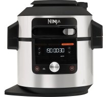 Ninja Foodi MAX multikultūras katls ar SmartLid, 7,5 l, 12-in-1 multikultūras katls, spiediena katls, ātrā gatavošana, fritēšanas ierīce ar karstu gaisu, lēnās gatavošanas ierīce, nerūsējošais tērauds, OL650EU