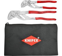 KNIPEX Tools 9K 00 80 109 ASV knaiblīšu atslēgu komplekts 7 10 collu ar turētāju somiņu (2 gab.)