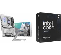 MSI MPG Z890 Edge TI WiFi pamatplate + Intel® Core™ Ultra 7 galddatora procesors 265K 20 kodolu