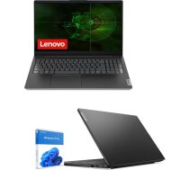 Lenovo Notebook V130 15,6 collu displejs, Intel Core i3-7020U 2,3 GHz 3,1 GHz procesors, 8 GBIT DDR4-RAM, 1 TB cietais disks, Intel HD 620 grafika, HDMI, ierakstītājs, WiFi, Bluetooth/Windows 10 64 bitu, antivīruss, QUERTY