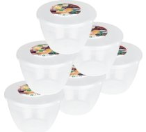 Just Pudinga izlietnes Limited Multipack Clear 1-pint, 570 ml izlietne (6 iepakojumi)