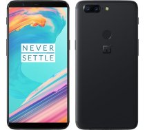 OnePlus 5T A5010 64GB Dual-SIM rūpnīcas atbloķēts 4G/LTE viedtālrunis - Pusnakts melns