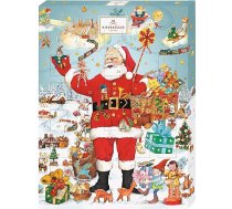 Niederegger Adventes kalendārs Santa Claus Nostalģisks dizains, pildīts ar Niederegger marcipānu 500 g