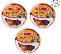 Haribo Matador Mix X-Mas iepakojums 3 x 700 g skārda - dāņu augļu gumijas un lakricas Ziemassvētku izdevums - kā dāvana Ziemassvētku laikā