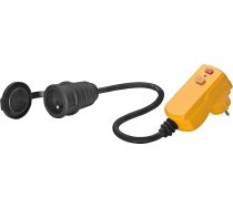 Brennenstuhl pagarinātājs 1132731 ar adapteri 16 amp/230 V ar kontaktdakšu IP44 10 mA 0,5 m H07RN-F 3G1.5