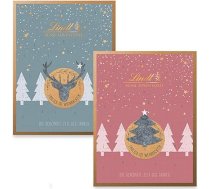 Lindt Adventes kalendārs, filca izdevums (rozā vai pelēks), šokolādes Adventes kalendārs 2020