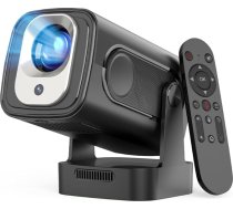 HY310 Mini projektors 4K atbalsts 1080P autofokusa projektors, auto trapeces korekcija Android mājas kinozāles viedprojektors ar WiFi 6 BT5.4, 180° rotācijas portatīvais projektors, 2025 video projektors