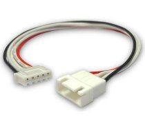 VUNIVERSUM JST-XH Premium 4S 5 Pin 50 cm balansiera kabelis pagarinājums uzlādes kabelis XH Male to Female 24AWG adaptera kabelis Lipo akumulatoriem Pack of 2