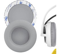 Geekria austiņu spilventiņi SteelSeries Siberia V1, Siberia V2, Siberia V3 Prism spēļu austiņām/uzliekamajām austiņām Rezerves austiņu spilventiņi/Aušu spilventiņi/Aušu krūzes/Aušu pārvalks/Aušu spilventiņu remonta detaļas (pelēks)