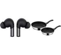 ONEPLUS Buds Pro 2 bezvadu austiņas ar līdz 39 stundu akumulatora darbības laiku un WMF Velna indukcijas pannu komplekts, 2 gab.