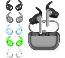 Aiivioll 5 pāri: Silikona ausu āķīši Samsung Galaxy Buds3 Pro, neslīdošs drošs stiprinājums, saderīgs ar Samsung Galaxy Buds3 Pro, ērtas austiņas skriešanai un sporta zālei