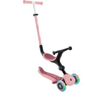 GLOBBER GO-UP Active Lights - 3 in 1 trīsritenis, līdzsvara velosipēds un skrejritenis, 120/80 mm, 3 riteņi, regulējams augstums