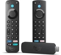 Amazon Fire TV Stick 4K Max, nodrošina straumēšanu pa Wi-Fi 6E un Alexa-Sprachfernbedienung Pro, ar tālvadības pults meklētāju, TV-Steuerungstasten un krāsu apgaismojumu