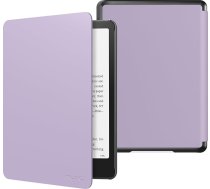 MoKo Futrālis saderīgs ar 7 collu Kindle Paperwhite 12th Gen 2024 & Kindle Colorsoft Signature Edition 2024, viegls PU aizsargvāciņš ar automātisku miega režīmu un modināšanu, piemērots Kindle Paperwhite 2024, Taro Purple