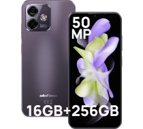 Ulefone Note 16 Pro mobilais tālrunis bez līguma, 16GB + 256GB/SD-256GB Android 13 viedtālrunis 4400mAh ar 50MP kameru Octa Core 6,52 collu HD+ 5Ghz WiFi Dual SIM pirkstu nospiedumi/Face ID/4G/GPS/OTG/Purple