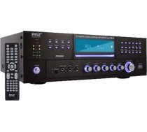JZG Pyle PD3000BT.5 mājas kinozāles Bluetooth pastiprinātājs uztvērējs, 4 kanāli, 3000 W, stereo skaļrunis, mājas audio pastiprinātājs, uztvērējs ar radio, USB, 2 mikrofoni ar atbalss funkciju, CD DVD atskaņotājs, LCD ekrāns