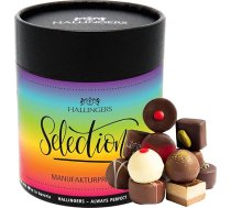 Hallingers Selection - Rainbow XXL - Ražošanas šokolādes dāvanas, kas gatavotas ar rokām bez spirta no smalka kakao šokolādes (skārda) - dāvanu idejas Ziemassvētki un dāvanas Adventes kalendārs | Kāzu apsveikumi