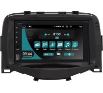 Autoradio priekš Toyota Aygo (2014-2018), Citroen C1 (2014-2021), Peugeot 108 ar standarta aizmugurējo kameru Android GPS Bluetooth Bluetooth WiFi USB DAB+ Touchscreen 6.2 collu 8Core Carplay Android Car