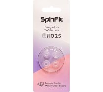 SpinFit CP1025 S/SS PatentД“ti medicД«niskДЃs kvalitДЃtes silikona ausu aizbДЃЕѕЕ†i, droЕЎi pieguДј un nodroЕЎina lielisku komfortu, piemД“roti MTW3, Galaxy Buds 2, Soundcore Space A40 un citiem (2 pДЃri) (priekЕЎ