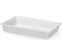 Plakanā pārklājuma tvertne 6 l 430x285x75 mm - balta