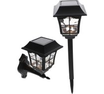 Toyvian 2 Stücke Solar Gartenlampen LED für Außenbereich Einfache Installation Solar Landschaftsbeleuchtung